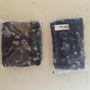 Cosabella Selita Boy Short Hot Pant‎ in Navy, QTY 2, Size Large, NWT